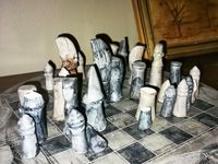 altes Schachspiel